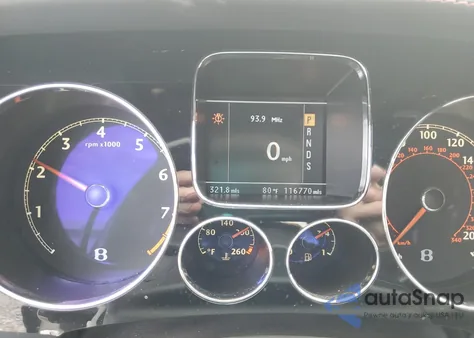 2011 Bentley Continental Flying Spur Speed z USA, uszkodzony, nr VIN SCBBP9ZA5BC067752